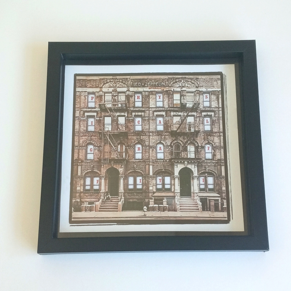Led Zeppelin Album Framed Wall Art